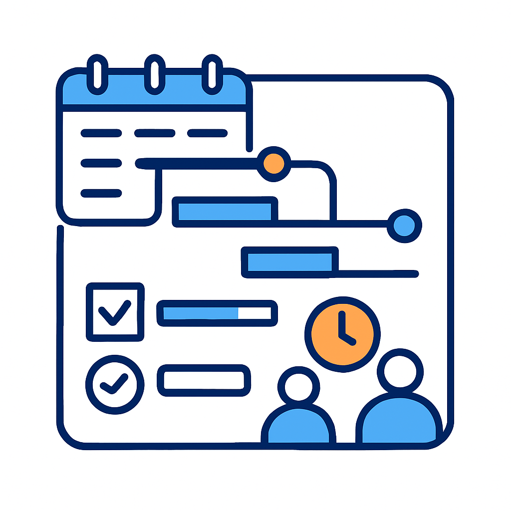 Projektmanagement Icon