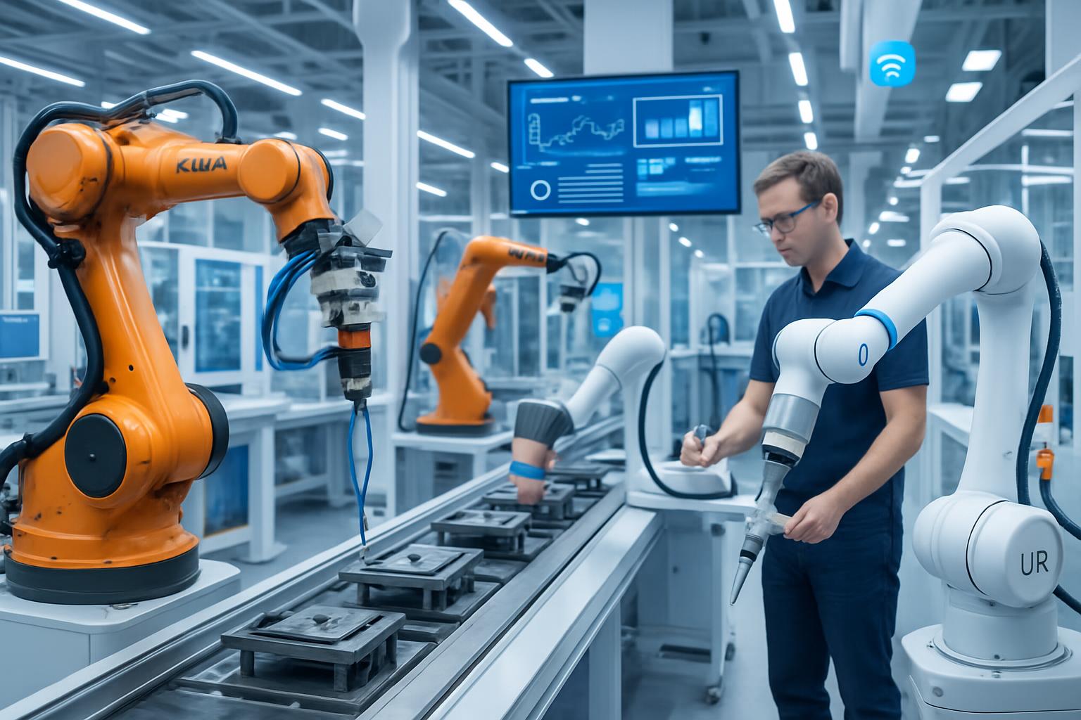 Fertigungsindustrie Robotik